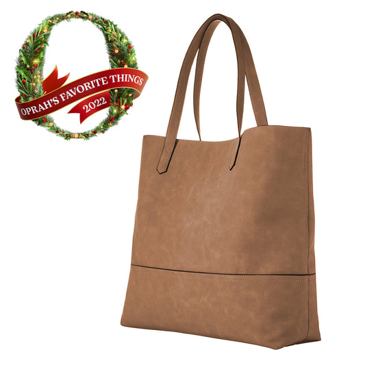 Taylor Tote, Faux Suede (Multiple Colors) - Oprah's Favorite Thing 2022!